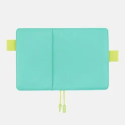 Hobonichi 2026 A6 Planner Cover: Colors - Aqua Lime