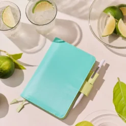 Hobonichi 2026 A6 Planner Cover: Colors - Aqua Lime