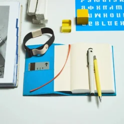 Hobonichi 2027 A6 Planner Cover: Folio - Ocean Blue