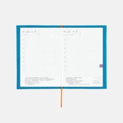 Hobonichi 2027 A6 Planner Cover: Folio - Ocean Blue