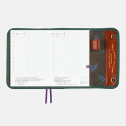 Hobonichi 2027 A6 Planner Cover: Hello New Day! (Camo)
