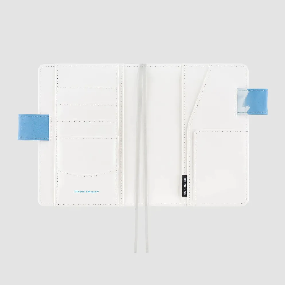 Hobonichi 2026 A6 Planner Cover: Kyohei Sakaguchi - Field Sky