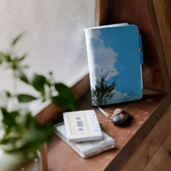 Hobonichi 2026 A6 Planner Cover: Kyohei Sakaguchi - Field Sky