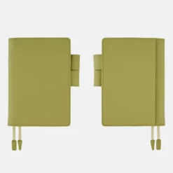 Hobonichi 2026 A6 Planner Cover: Leather - Sage Green