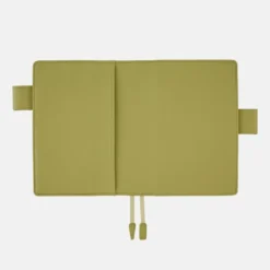 Hobonichi 2026 A6 Planner Cover: Leather - Sage Green