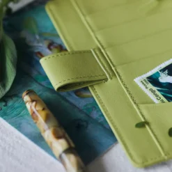 Hobonichi 2026 A6 Planner Cover: Leather - Sage Green