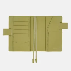 Hobonichi 2026 A6 Planner Cover: Leather - Sage Green