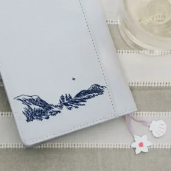 Hobonichi 2027 A6 Planner Cover: Moomin - My Yard (Pale Mint)