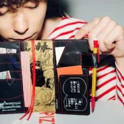 Hobonichi 2026 A6 Planner Cover: One Piece Magazine - Straw Hat Luffy (Black)