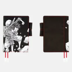 Hobonichi 2026 A6 Planner Cover: One Piece Magazine - Straw Hat Luffy (Black)