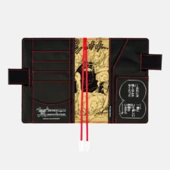 Hobonichi 2026 A6 Planner Cover: One Piece Magazine - Straw Hat Luffy (Black)
