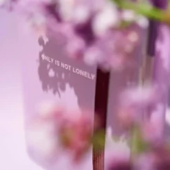 Hobonichi 2027 A6 Planner Cover: Only is Not Lonely - Lilac