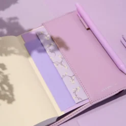 Hobonichi 2027 A6 Planner Cover: Only is Not Lonely - Lilac