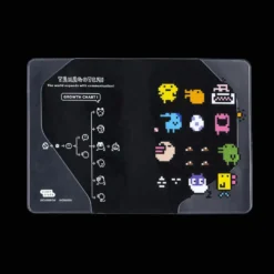 Hobonichi 2026 A6 Planner Cover: Tamagotchi - Cover on Cover for A6 Size (Growth Chart!)