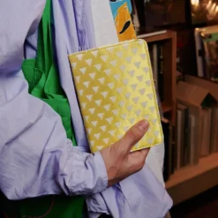 Hobonichi 2025 A6 Planner Cover [Yuge Fabric Farm: Fish Scale Crest]