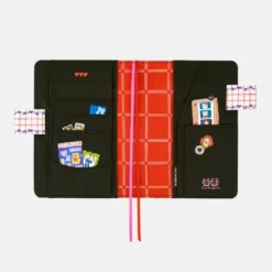 Hobonichi A6 Planner Cover: Yumi Kitagishi - White Cat's Table Decorations