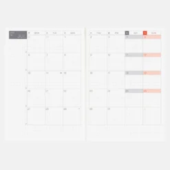 Hobonichi 2026 A5 Planner – English Cousin Book [A5 Size | Daily | Jan Start | Monday Start]