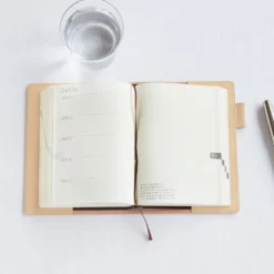 Hobonichi A6 5-Year Techo Leather Cover (Natural)