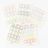 Hobonichi Frame Stickers for Dates [5 sheets]