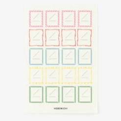 Hobonichi Frame Stickers for Dates [5 sheets]