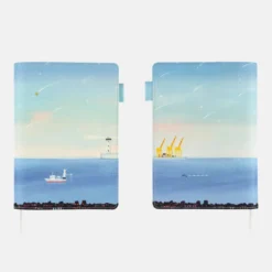 Hobonichi Hiroko Kubota: The Sea’s Dream at Dawn [Large 5-Year Techo Cover]