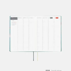 Hobonichi HON A5 2026 Planner: Bow & Tie - In the Forest