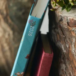 Hobonichi HON A5 2026 Planner: Bow & Tie - In the Forest