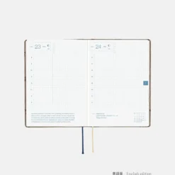 Hobonichi HON A6 2026 Planner: Bow & Tie - Galloping Horses