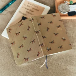 Hobonichi HON A6 2026 Planner: Bow & Tie - Galloping Horses