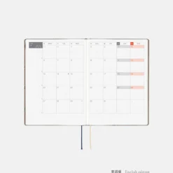 Hobonichi HON A5 2026 Planner: Bow & Tie - Galloping Horses