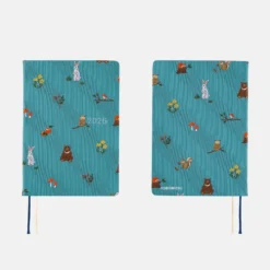 Hobonichi HON A6 2026 Planner: Bow & Tie - In the Forest