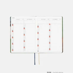 Hobonichi HON A6 2026 Planner: Hiroko Kubota - Waiting on the Chord