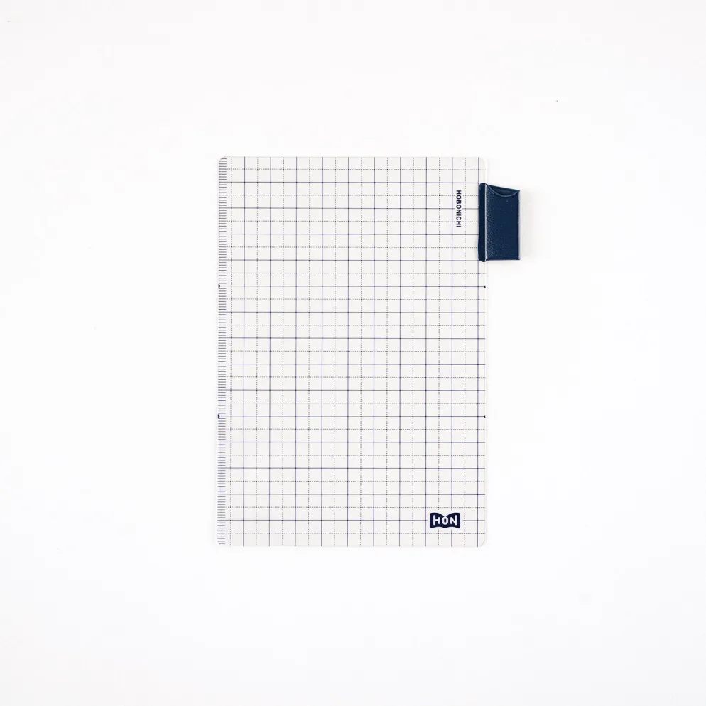 Hobonichi HON A6 2026 Planner: Paper Series - Black Gingham