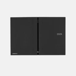 Hobonichi HON A5 2026 Planner: Paper Series - Black Gingham
