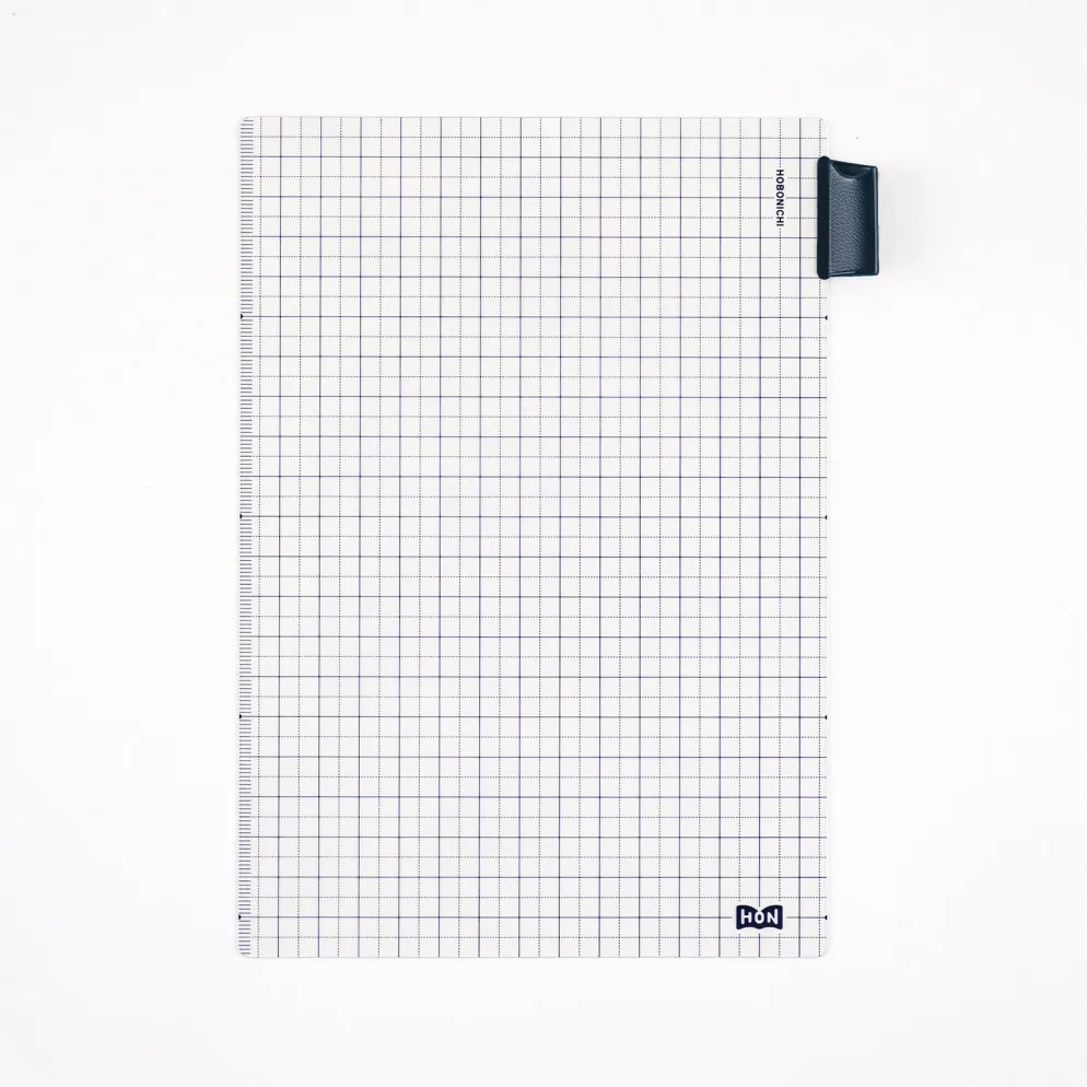 Hobonichi HON A5 2026 Planner: Paper Series - Black Gingham