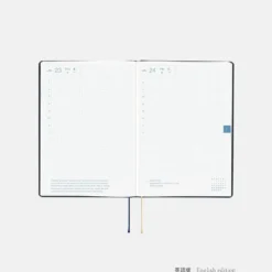 Hobonichi HON A5 2026 Planner: Slash (Navy)