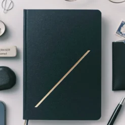 Hobonichi HON A6 2026 Planner: Slash (Navy)