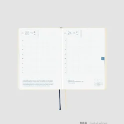 Hobonichi HON A6 2026 Planner: Slash (Ivory)