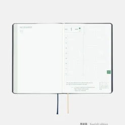 Hobonichi 2027 HON A6: Slash (Navy)