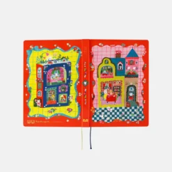 Hobonichi 2027 HON A5: Yumi Kitagishi - White Cat and Rabbit’s Tea Room