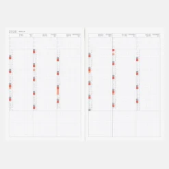 Hobonichi 2026 Japanese Cousin Avec Books [A5/Jan Start/Mon Start/6-Month x 2]