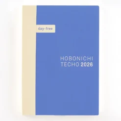 Hobonichi 2026 Japanese Day-Free Book [A6/Jan Start/Mon Start]