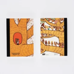 Hobonichi 100%ORANGE - Hobonichi Paper(s) - Squirrel Appears