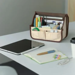 Hobonichi Stappo Bag (Canvas: Ivory Brown)