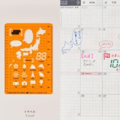 Hobonichi Stencil - Travel