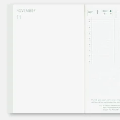 Hobonichi Techo 2027 English Cousin Book [A5 size/Daily/Jan start/Mon start]