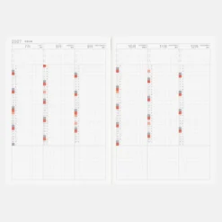 Hobonichi Techo 2027 Japanese Cousin Book [A5 size/Daily/Jan start/Mon start]