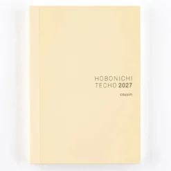 Hobonichi Techo 2027 Japanese Cousin Book [A5 size/Daily/Jan start/Mon start]