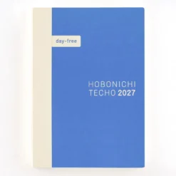 Hobonichi Techo 2027 Japanese Day-Free Book [A6 size/Monthly/Jan start/Mon start]