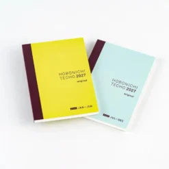 Hobonichi Techo 2027 Japanese Original Avec Books [A6 size/Daily 6-month x 2 book set/Jan start/Mon start]